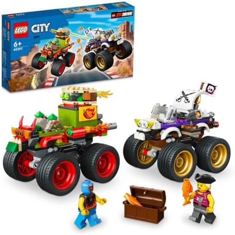 Lego 60397 Monster Truck Race, 301 Pieces, Age 6+