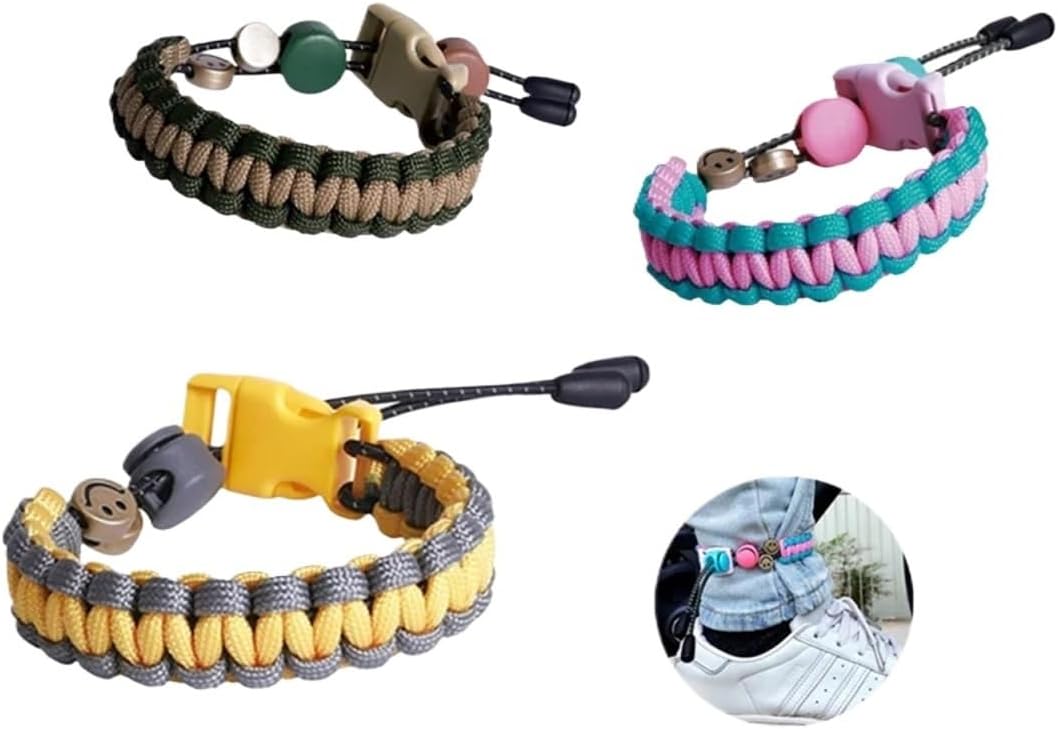 3 Pcs High Elastic Cycling Pants Strap Colorful Adjustable Belt Fashionable Bike Accessoriess