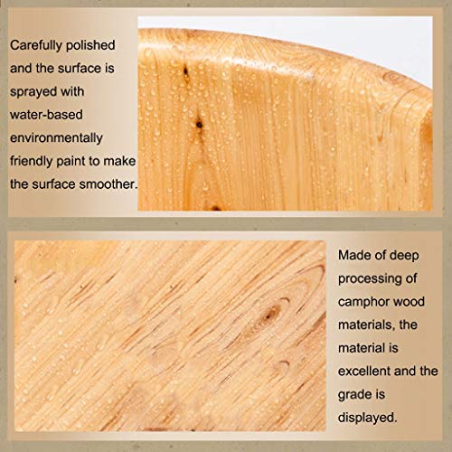 Barril de madera para spa de pies de cedro natural miniatura 6