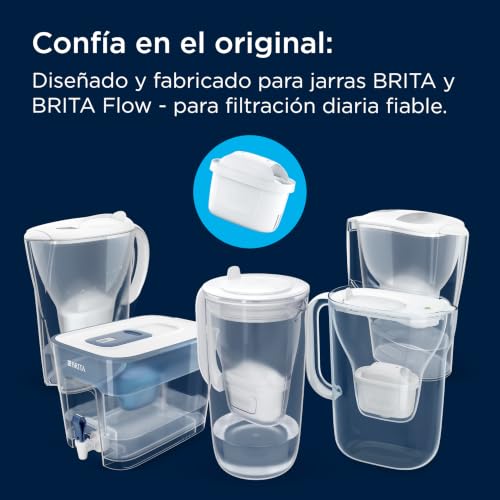 Miniatura 6 de Brita Cartucho De Filtro De Agua Maxtra Pro All-In-1 Pack 6 Nuevo - Recambio Original Brita Que Reduce Las Impurezas, El Cloro, Los Pesticidas Y La Cal Para Obtener Agua Del Grifo Con Mejor Sabor