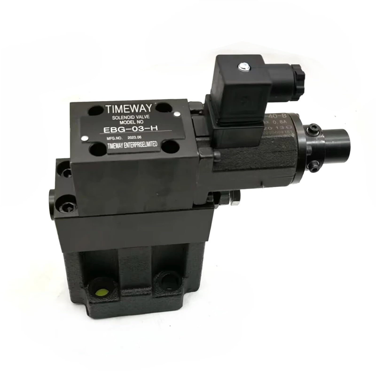 Huuoqiwy One Color Proportional Electro-Hydraulic Pilot Relief Valves Ebg-03-C Ebg-03-H Edg -06-C Edg-06-H Control Valves(Ebg-03-C)