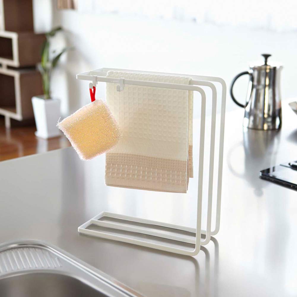 Porte-serviettes à 3 barres décalées pour un séchage rapide et sans humidité