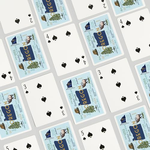 Baraja de Póker Seaside Oregon 52 Cartas Tamaño Póker miniatura 4