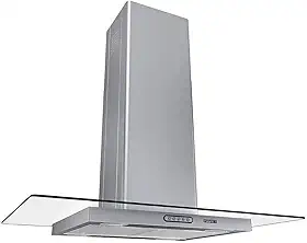 Coifa De Ilha Vidro Reto 90cm Fogatti 220V