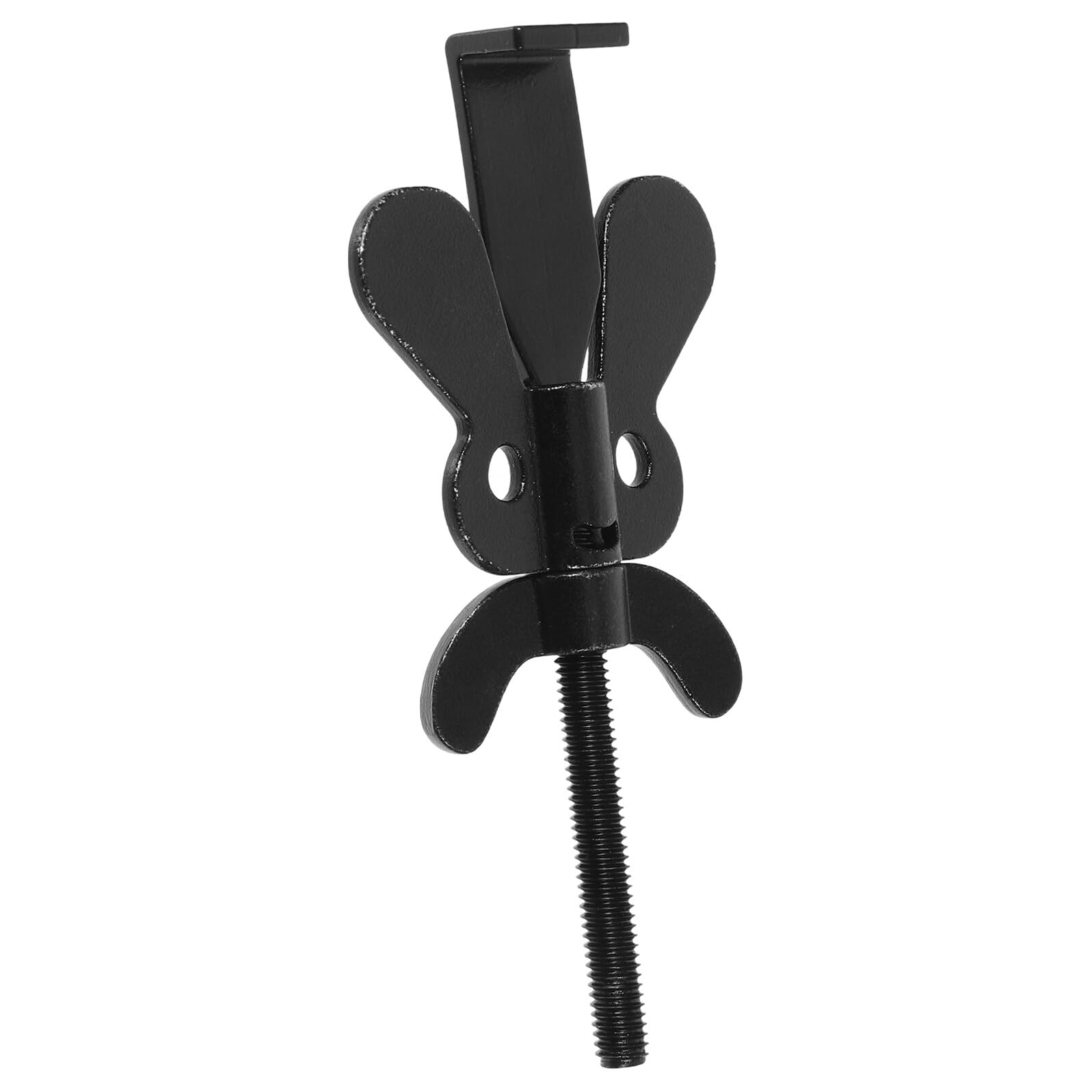5 Pièces Verrou de Porte Portable Noir Butoir de Porte de Sécurité Compact Hôtel et Appartement Serrure Robuste Anti-ouverture Sécurité Maison et Voyage Compatible Intérieurères