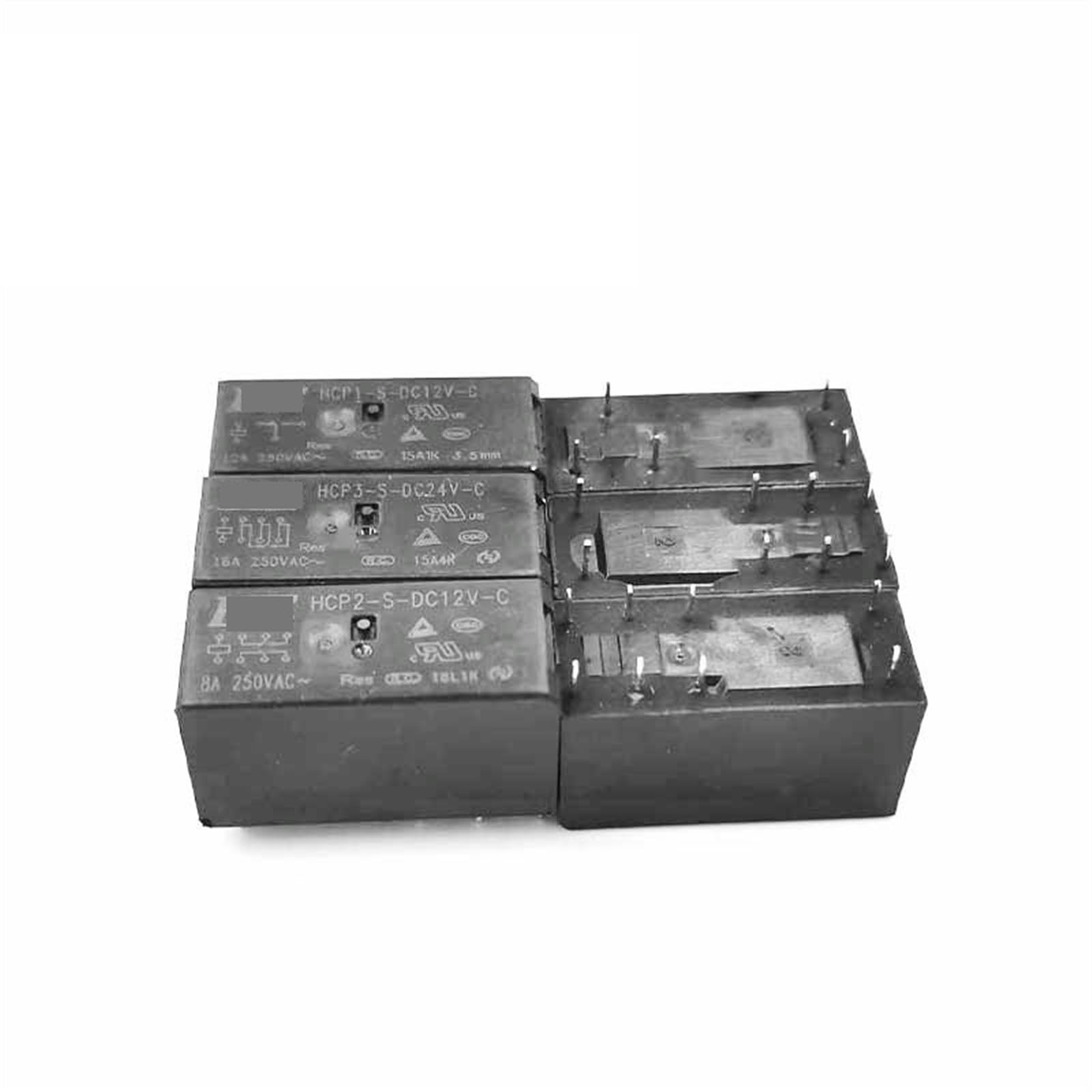 Relais HCP1-S-DC24V-C 12A capacite de commutation elevee pour carte electronique - 7