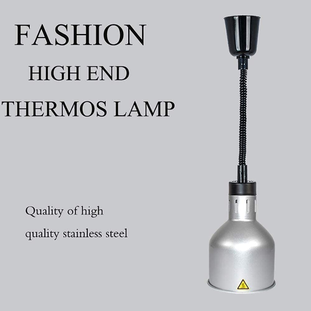 Lampa grzewcza do żywności lampa grzewcza do żywności 17cm duża kwadratowa lampa przedłużająca typu stojak lampa grzewcza do żywności (kolor: G) (D) (D)