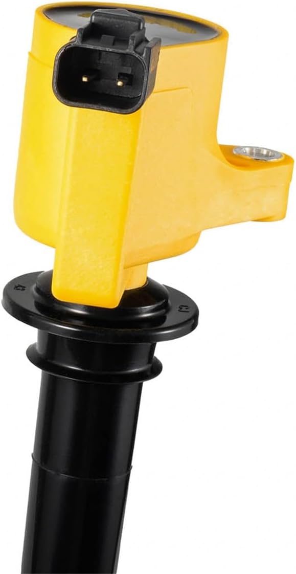 ENA Pack 6 DG500 Yellow Ignition Coils SP493 Iridium Spark Plugs 3.0L 2001 2002 2003 2004 2005 2006 2007 2008 Compatible with Ford Escape Freestyles Taurus 500 Five Hundred Mazda Tribute Mercury Sable