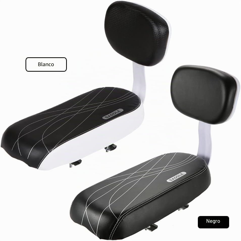 Asiento acolchado para bicicleta de niños para trayectos sin baches 7