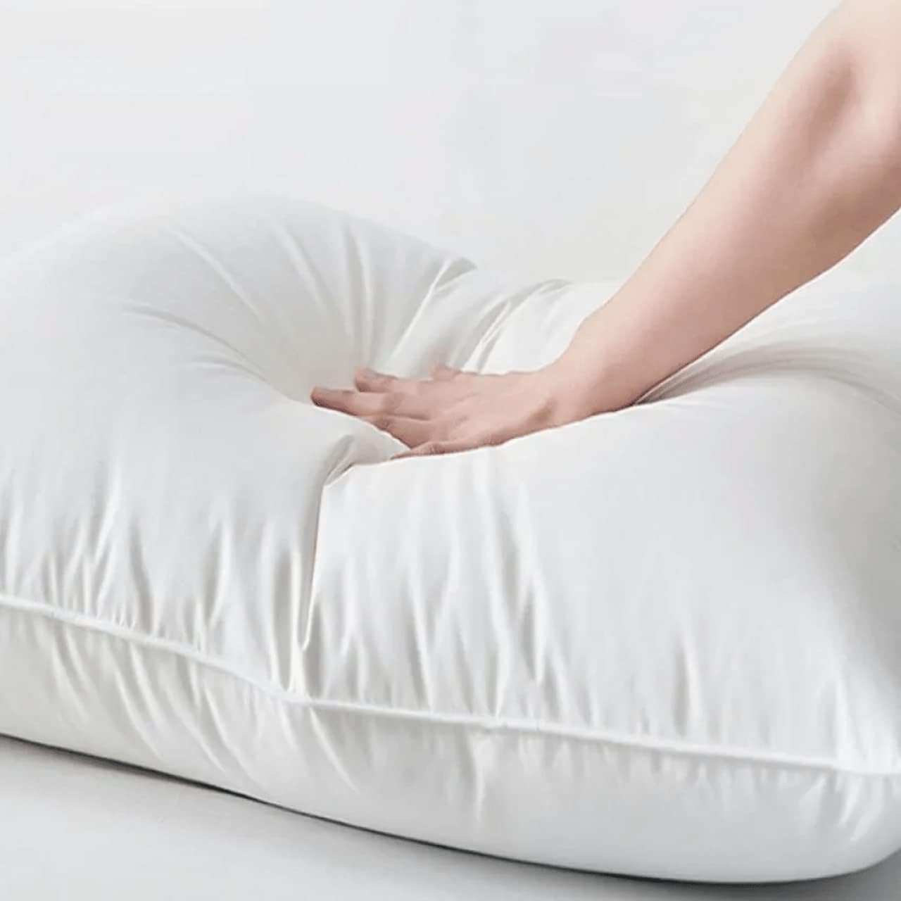 Camesa, Travesseiro Neo Prime 233 Fios, Branco, 50x70 cm