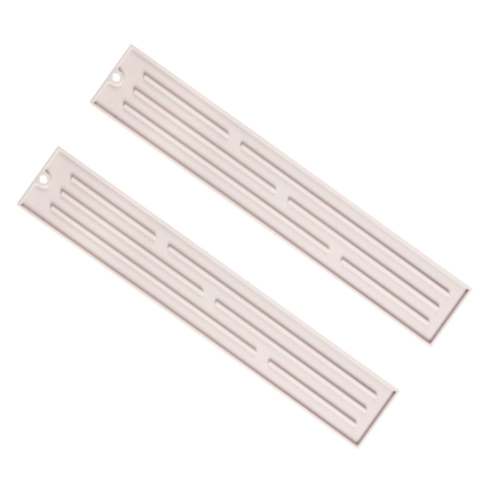 Yhplxyuus Of 2 Thin Silicone Drain Mats 7cm Wide for Sink Space and Utensil Drying Thin Water Drainage Mat
