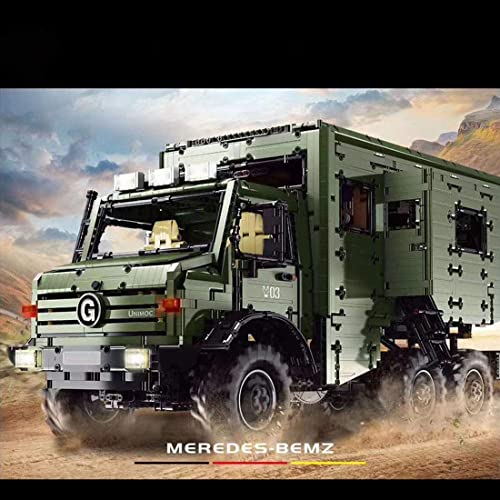 OWAHO Technic Offroad Car Building Blocks Modell, 6689 Teile Technologie-LKW mit Fernbedienung/App-kontrolliert, mit… – Bild 3