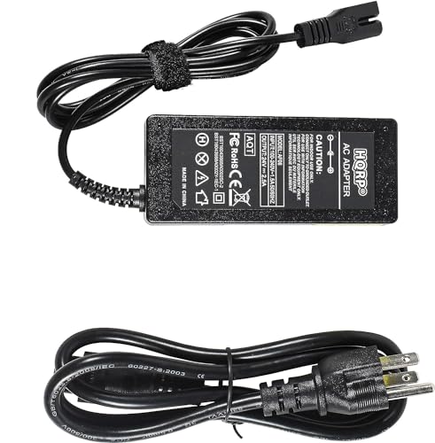 HQRP AC Adapter Compatible with Miko MMF-01C MMF-O1C MMF01C BEL-FM-01 YH-3318G, Kendal S16 S17 Shiatsu Foot Massager YOISHO Power Supply Cord Adaptor