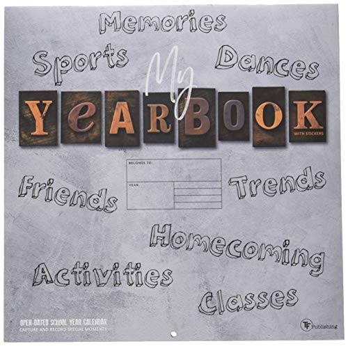 My Year Book Open Dated Calendar