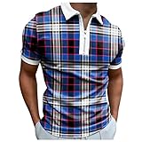 SCHICKES POLO-SHIRT SET: Das Poloshirt Pack von Dhyuen eignet sich sowohl ideal als tägliches Basic Oberteil, als auch für Sport, Freizeit und Büro. Dieses Hemd mit Low-Profile-Label und Kentkragen ist in verschiedenen Farben und Mustern erhältlich.