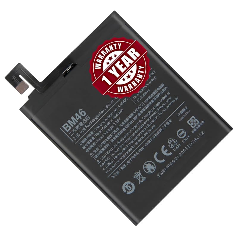 Image of Original BM46 Battery Compatible with Xiaomi Redmi Note 3 - (4050.mAh) - 1 Year Warranty JK1