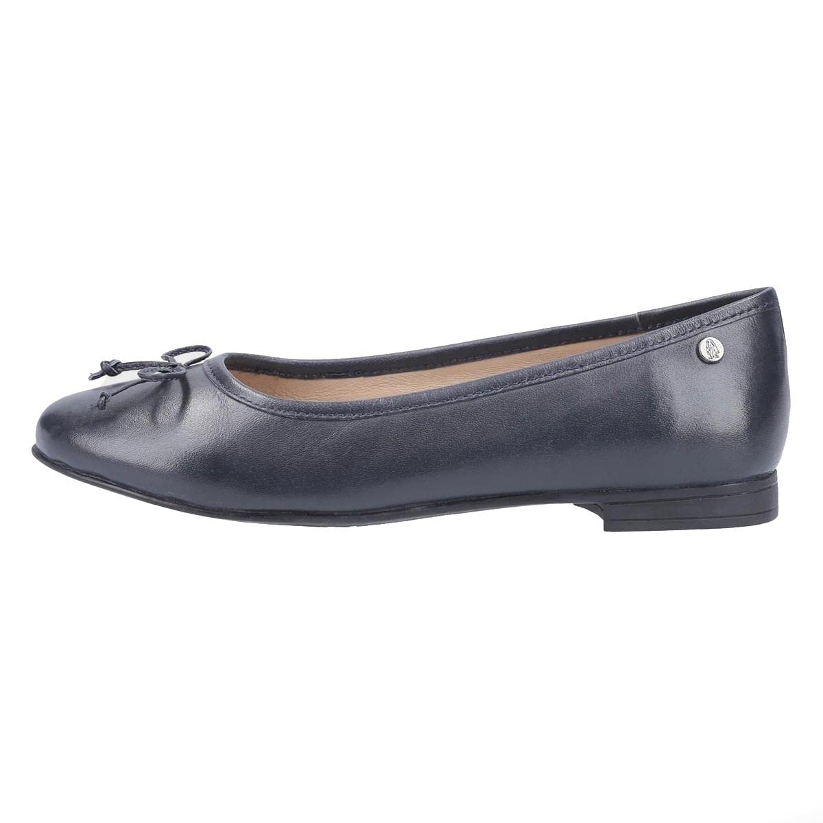 Hush Puppies Womens Naomi Closed Toe Ballet Flats, Navy, 4 UK