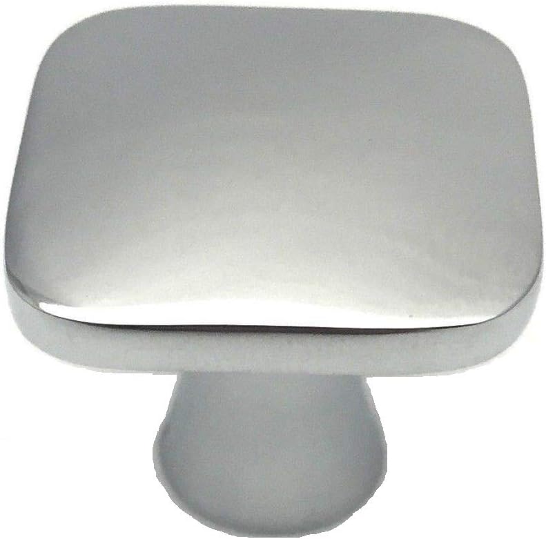 Pull Kitchen Cabinet Hardware Handle Drawer Knob, K22, 25 Pack (Satin Nickel (K22SN))