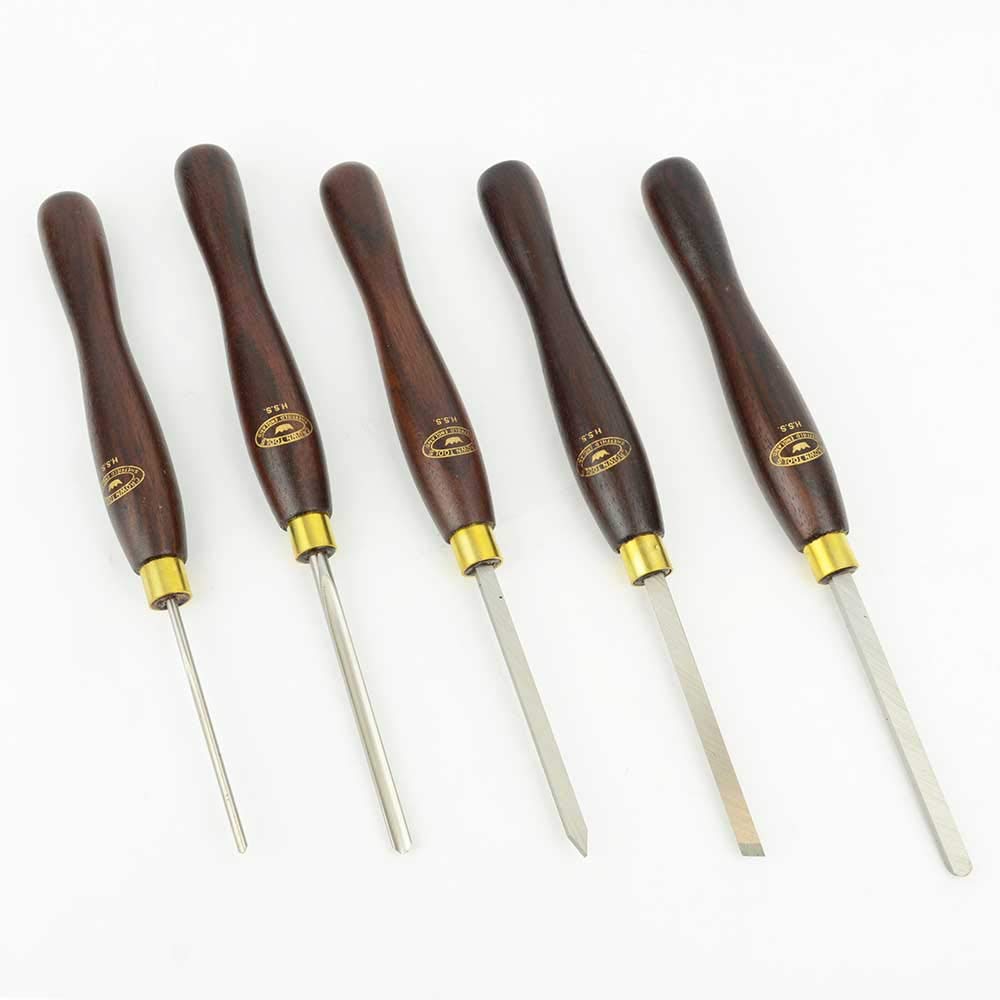 Crown 295 Miniature Turning Tool Set, 5 Piece - Lathe Turning 