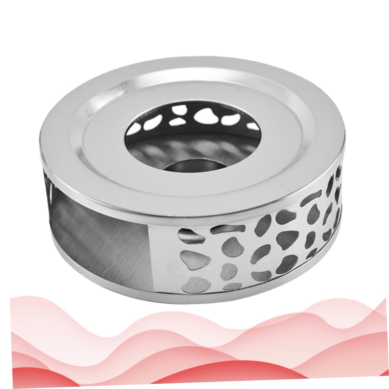 OFFSCH Tea Light Teapot Warmer Tea Warmer for Teapot Multi-Functional Tea and Heater Stainless Steel for Home Bar