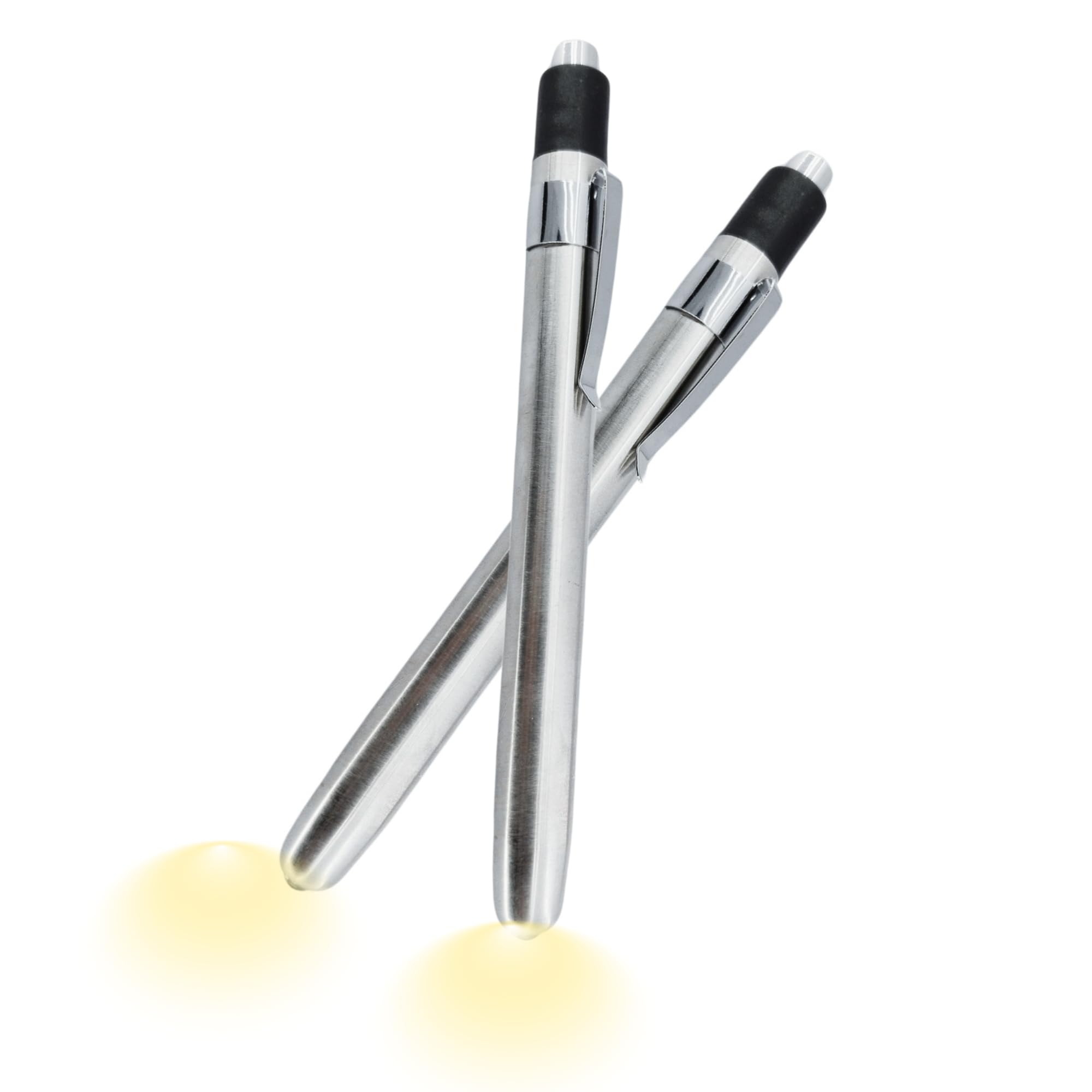 BOS MEDICARE SURGICAL Stainless Steel Mini Medical Pocket Pen Torch (Warm Yellow Light) Pack of 2 (B0D3QFM1KQ) Amazon Price History, Amazon Price Tracker