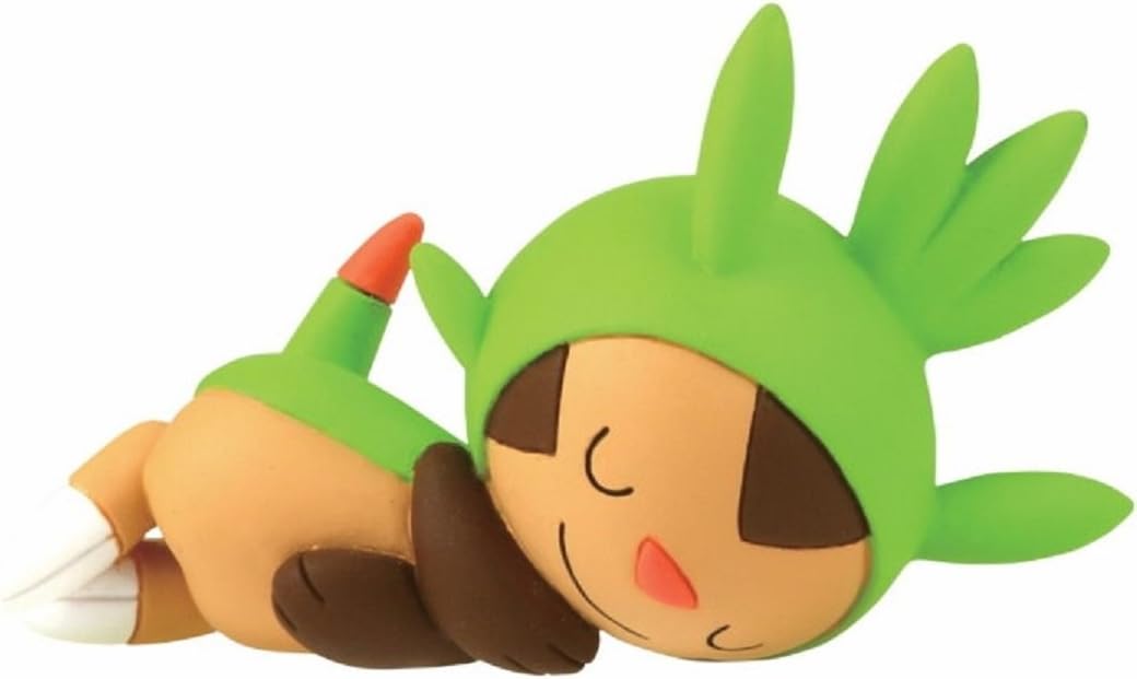 Pokemon XY Goodnight Friends Figure Tomy - Chespin