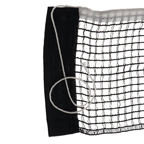 gazechimp Preto Durável 182 X 15cm Da Malha Da Substituição Da Rede Do Tênis De De Pong