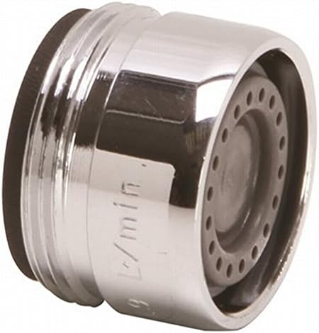 10 2700 3 0.5 gpm Pca Spray Small Male Aerator (Pack of 6), 13/16"-27", Chrome