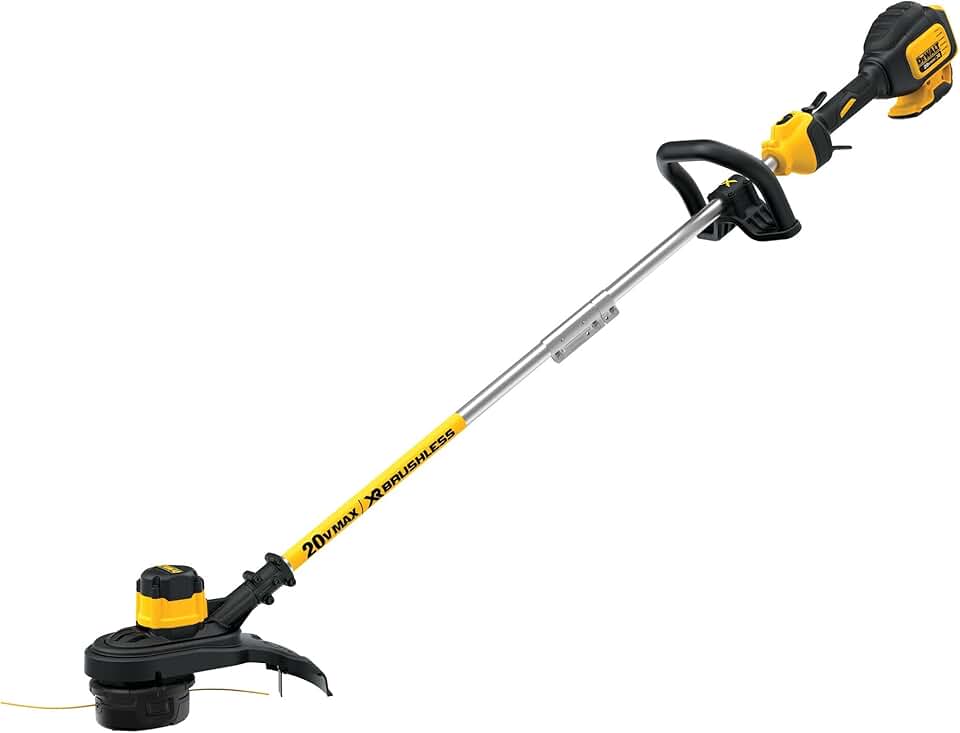DEWALT Aparador De Grama 20V MAX* Li-ion Brushless sem bateria nem carregador DCST920B
