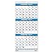 House of Doolittle 2017 Wall Calendar, Three-Month Vertical, 12.25 x 26" (HOD3640-17)