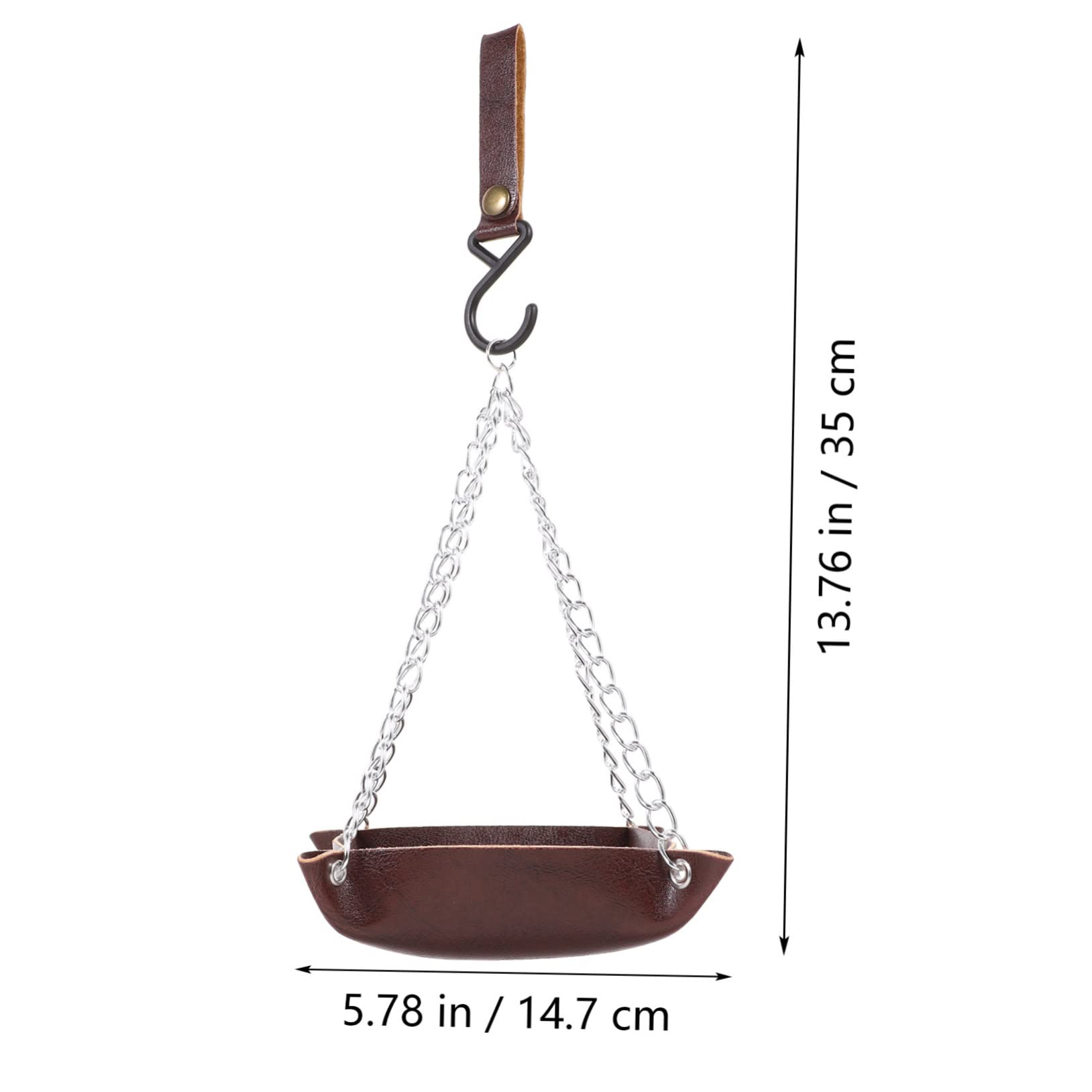 Mipcase 4pezzi Mangiatoia Per Uccelli Da Appendere Materiale Resistente Strumento Di Alimentazione Per Giardino Con Design Vassoio Per Pappagalli e Altri Volatili Facile Da Pulire e
