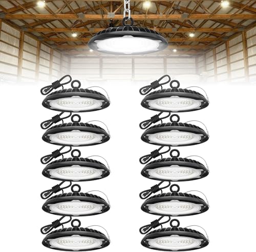 HYPERLITE High Bay LED Lights 150W, 10 Packs LED...