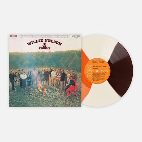 Willie Nelson & Family Exclusive Limited Club Edition Campfire Quad Vinyl ROTM -  VMP Excl