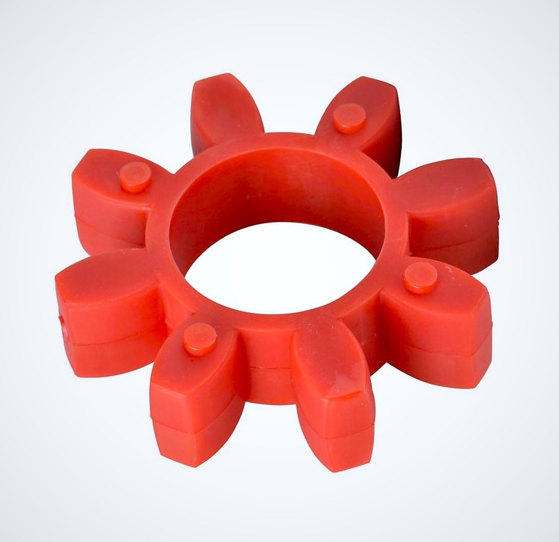 Lovejoy CJ 65 Curved Jaw Coupling Insert, 95 Shore A Urethane, Red. Item #62075