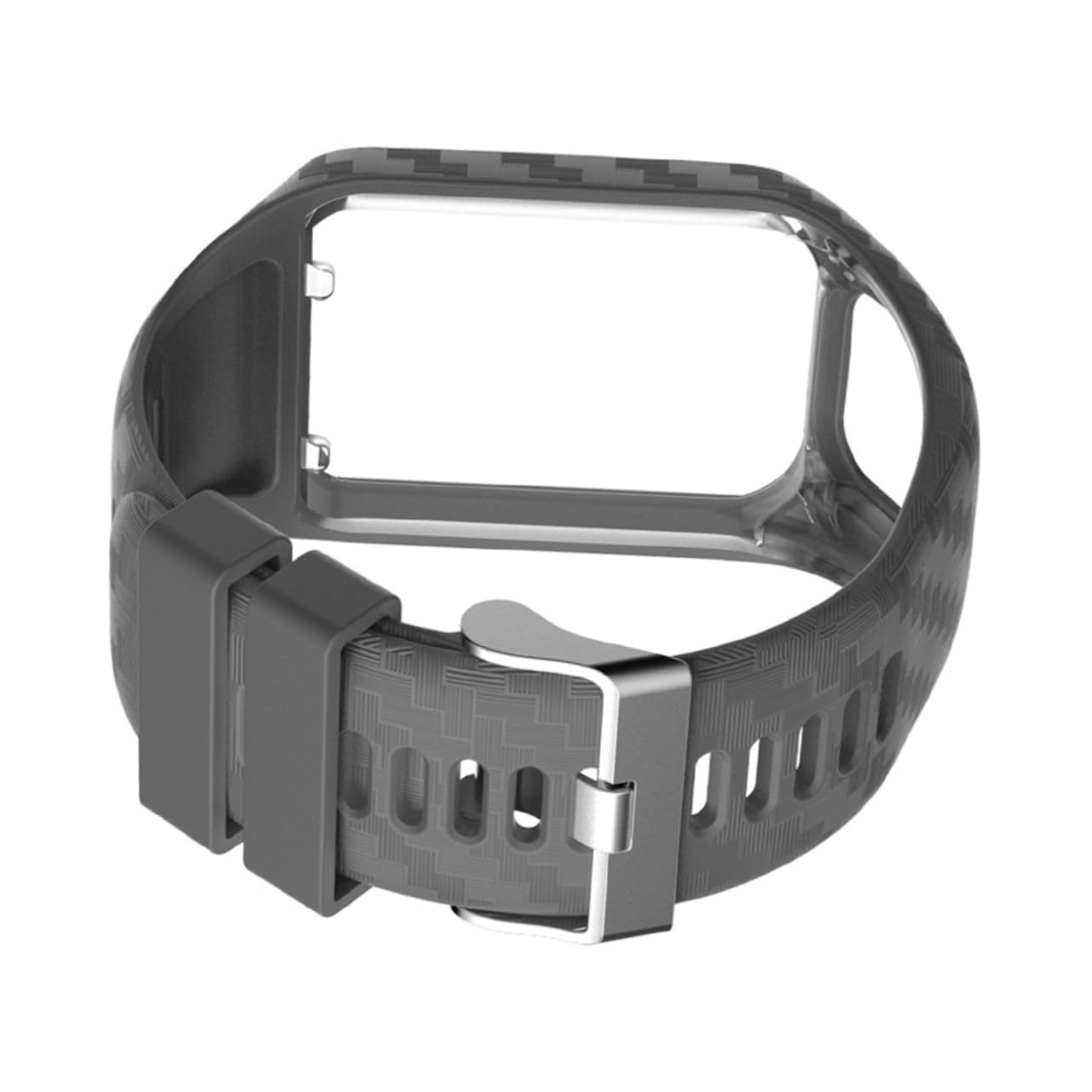 Housoutil 3 Pz Cinturino Per Orologio in Silicone Braccialetti in Silicone Cinturino Grigio Per Orologio Corridore 3 Bande Femminili Smartwatch Intelligente Dell'orologio