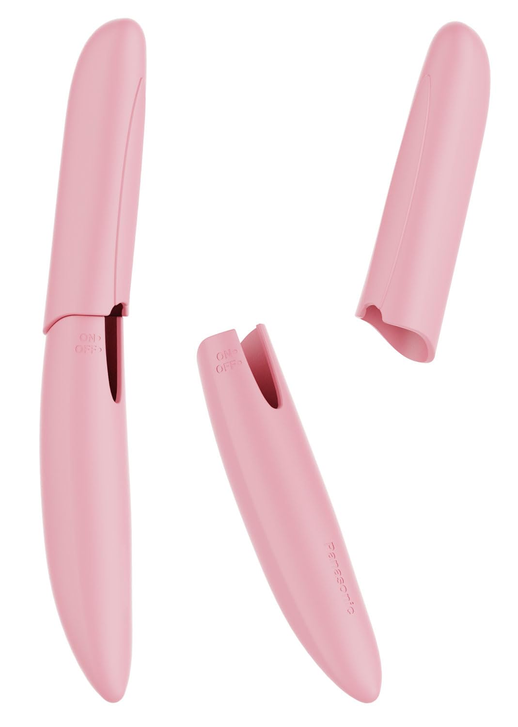 パナソニック フェイスシェーバー フェリエ ES-WF53 /WF51/ WF60/WF61/WF63/WR50/WR51/ES2119P 用 ケース シリコーン ケースカバー [LAZIRO] 薄型軽量 防水 防塵 傷つけ防止 弾力性付き衝撃吸収 取り出し易い 落下防止保護（ピンク）