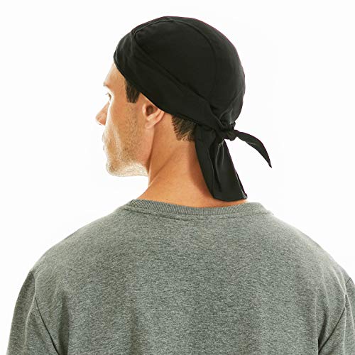 Image of Skull Caps for Men Cooling Bandana Cap Helmet Liner Hat Running Beanie