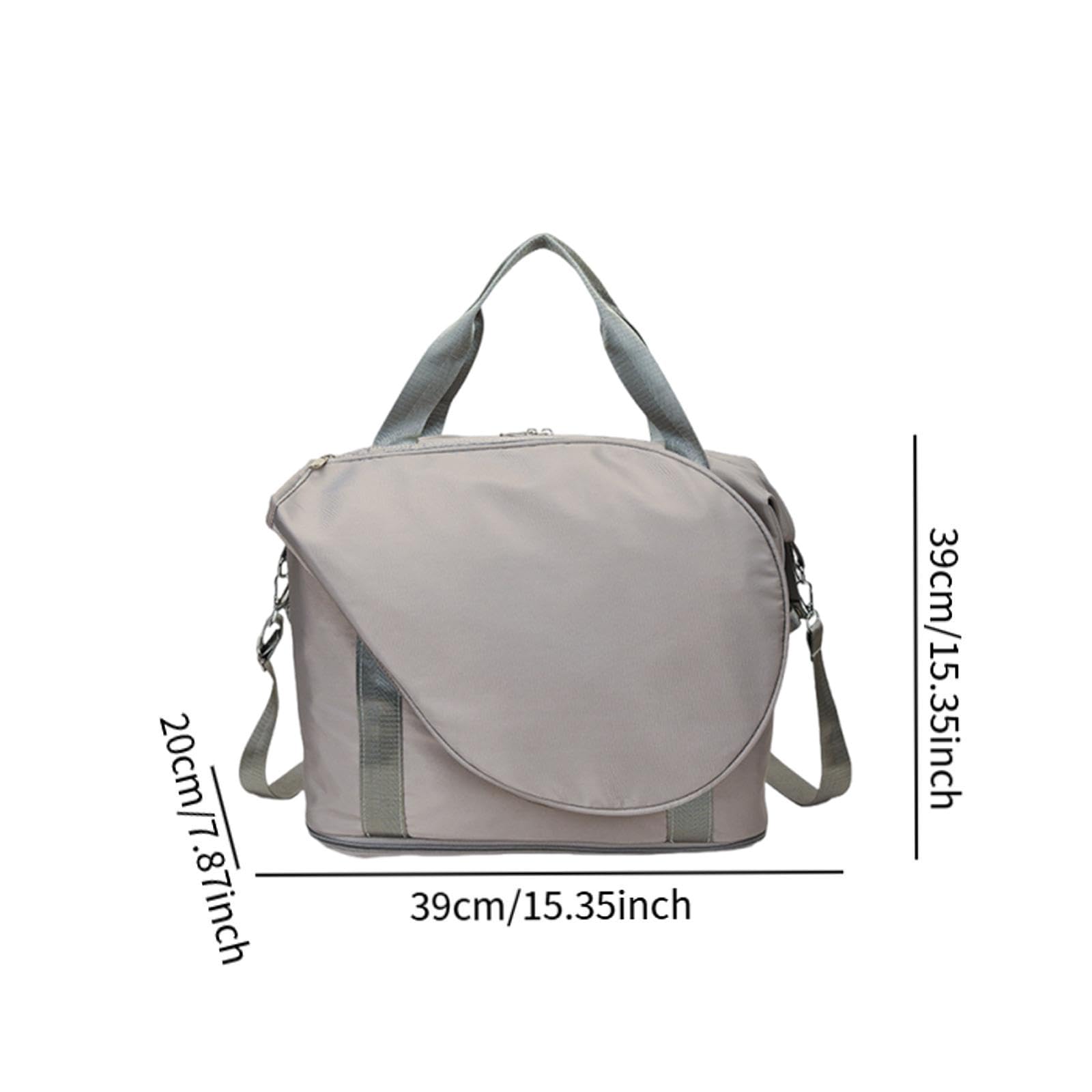 Borsa Porta con Design Elegante Separazione Umido/Asciutto Manico Resistente Capienza Generosa Adatta per Uomini Donne Adulti Sport a