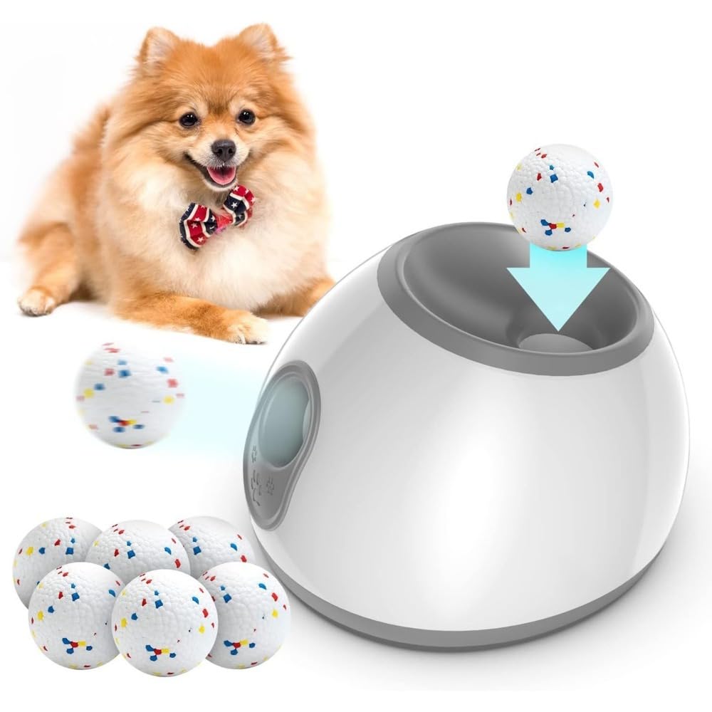 Amazon | 自動ボールランチャー 犬用テニスボール投げ機 小型犬・中型