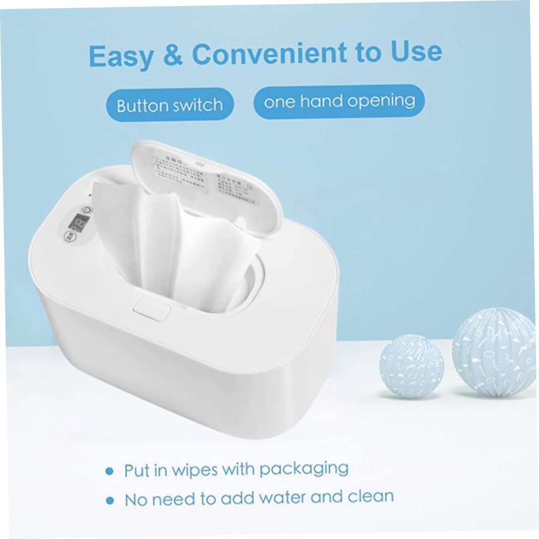 Calentador de toallitas para bebés, calentador de toallitas húmedas, calentador de toallitas para bebés, portátil, alimentado por USB, dispensador de pañuelos húmedos