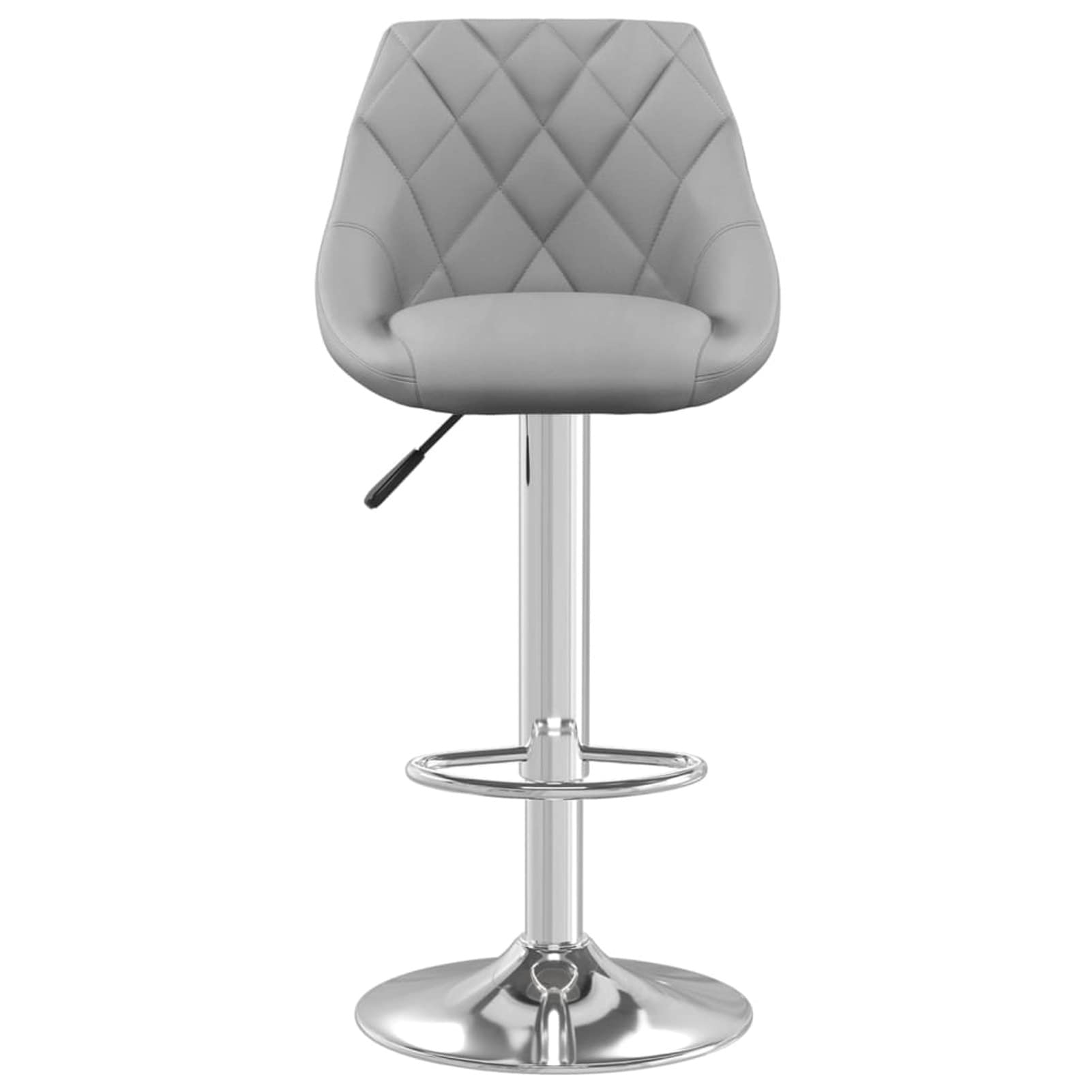 Homgoday Taburetes de bar, 2 unidades, color gris claro, de terciopelo, silla de oficina, silla de descanso, silla de bar, silla de escritorio para salón o dormitorio