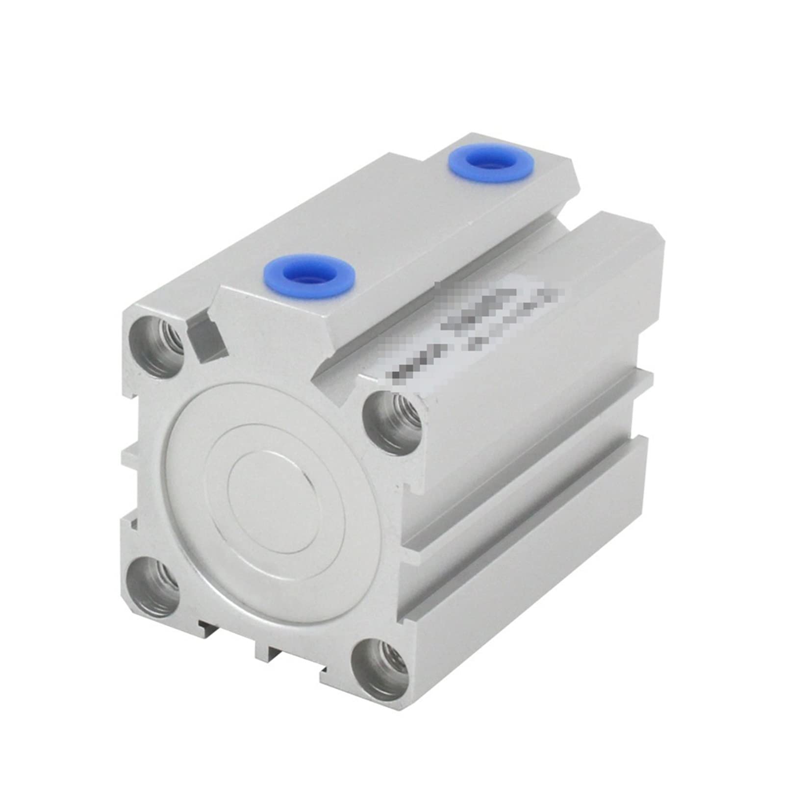 Cilindro de aire, Cilindro de aire compacto neumático de la serie de 100 mm que llevó a 5 10 15 20 25 30 30 mm accidente cerebrovascular doble efecto de actuación para prototipos de procesos automatiz