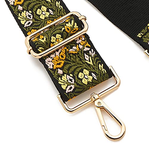 Image of ZOOEASS Wide Shoulder Strap Adjustable Replacement Belt Crossbody Canvas Bag Handbag