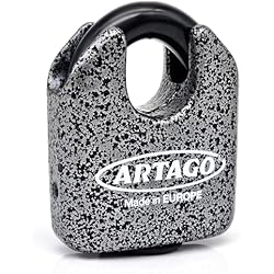 Candado Artago Bunker Artago 68T/B Candado Antirrobo Máxima Seguridad BUNKER SELECTION, Homologado Sold Secure Gold ø14