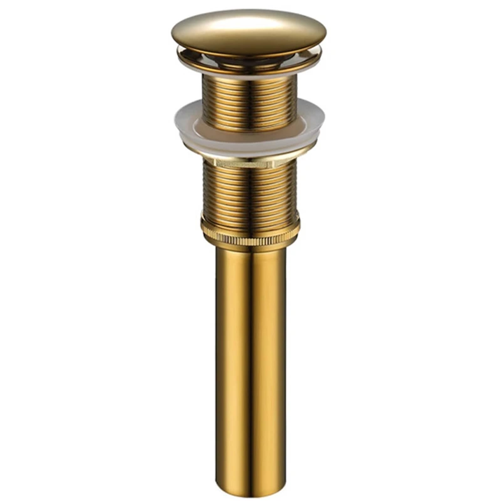 1pcs Sink Drain with Overflow Pop Up Drain