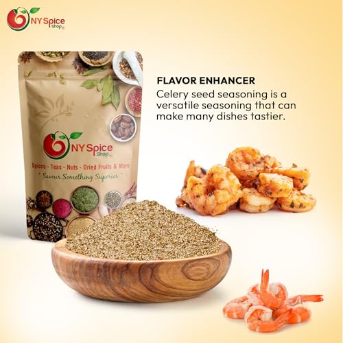 NY Spice Shop Celery Salt Seasoning - 3 Pound Traditional Celery Powder Seasoning - Bold Flavor Celery Seed Seasoning - Fresh Celery Powder - Ground Celery Root for Creating Soups, Stews & Marinades - Thumbnail 3