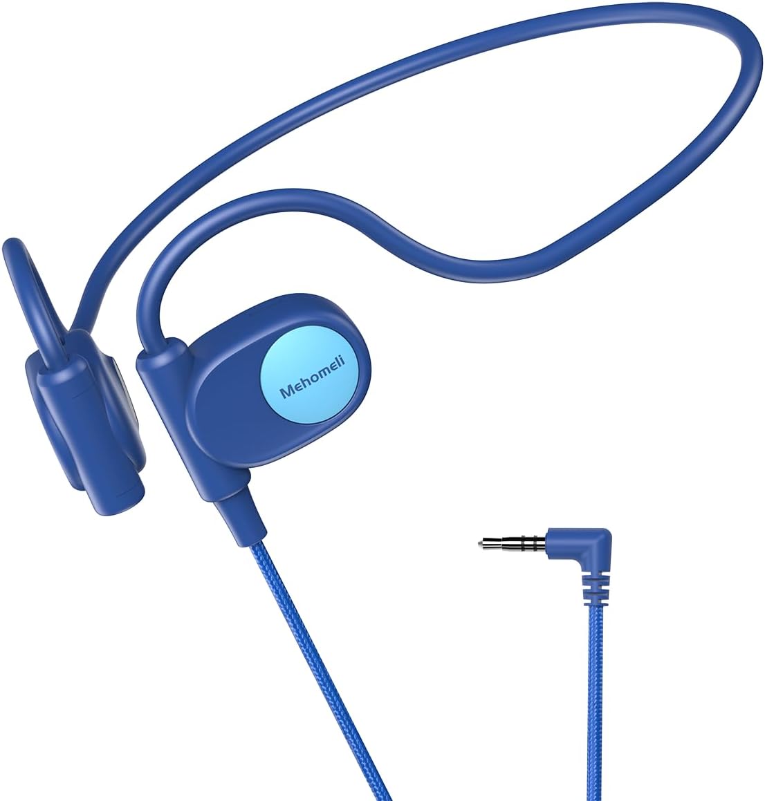 Kid Headphones for School, Air Conduction Open Ear Headphones, 3.5mm Jack Wired Cord, Ultra-Comfort, Ergonomic and Lightweight Design Perfect for School and Outdoor Activities-Blue Kid Headphones for School, Air Conduction Open Ear Headphones, 3.5mm Jack Wired Cord, Ultra-Comfort, Ergonomic and Lightweight Design Perfect for School and Outdoor Activities-Blue