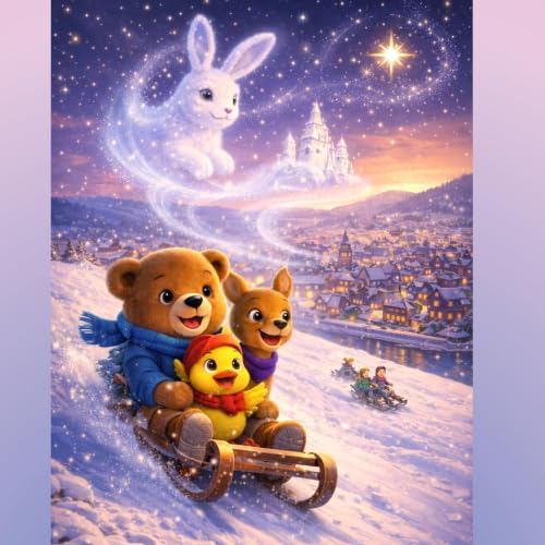 Wintergeschichte zum Einschlafen &ndash; Teddy BrummBrumm und das Schneespiel des Windes