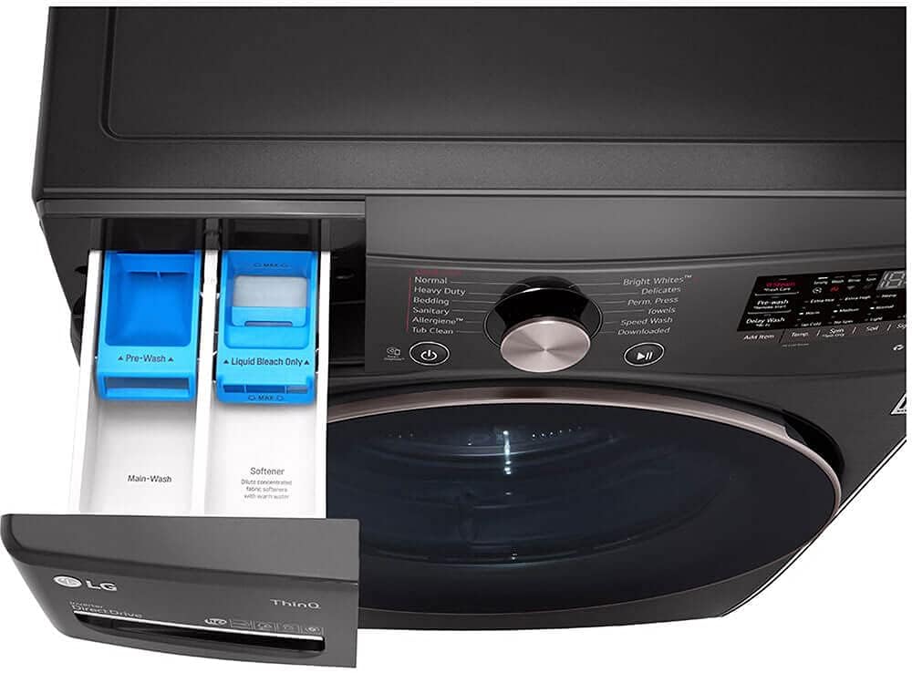 LG WM4000HBA / WM4000HBA / WM4000HBA 4.5 Cu. Ft. Ultra Large Capacity Smart wi-fi Enabled Front Load Washer with TurboWash 360 and Built-in Intelligence