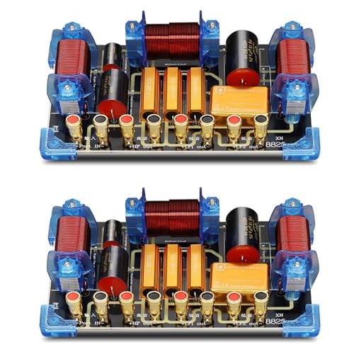 Filtre de fréquence audio 1800W pour réparer et booster vos enceintes 2 voies